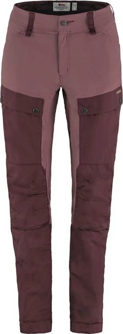 Fjällräven Keb Trousers Curved Short Hose lang port/mesa purple (Damen)