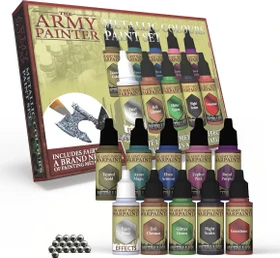 Army Painter Warpaints Metallics Farbset, 10-tlg.