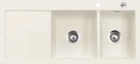 systemceram Mera Double Einbau Becken rechts jasmin