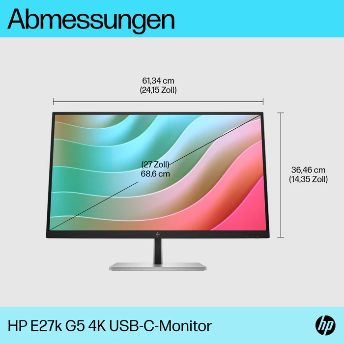 HP E27k G5, 3 Jahre Garantie, 27"