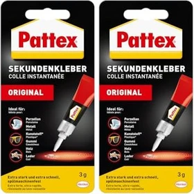 Pattex PSK1C Classic flüssig Sekundenkleber, 3g