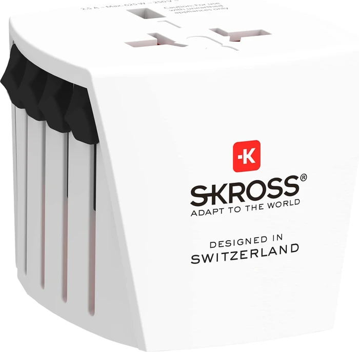 Skross World Travel Adapter MUV Micro, weiß
