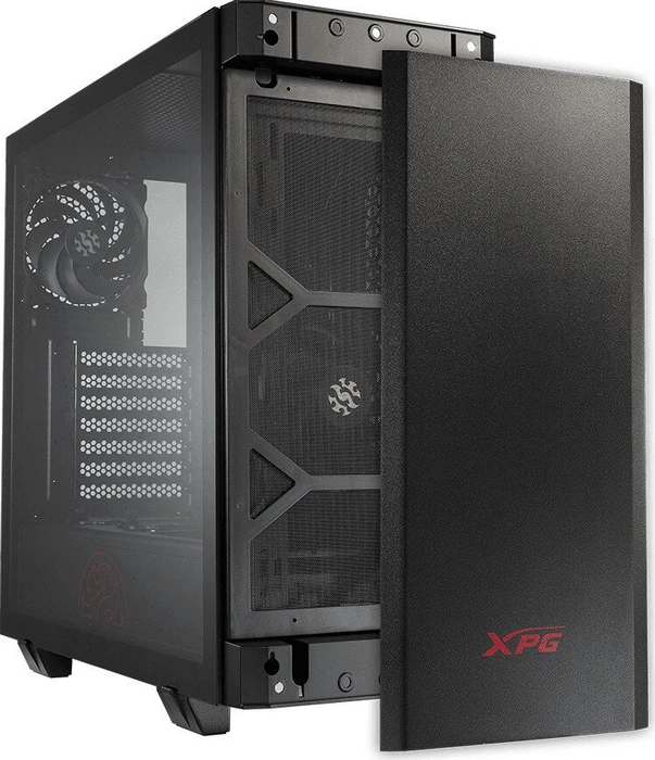 ADATA XPG Invader, schwarz, Glasfenster