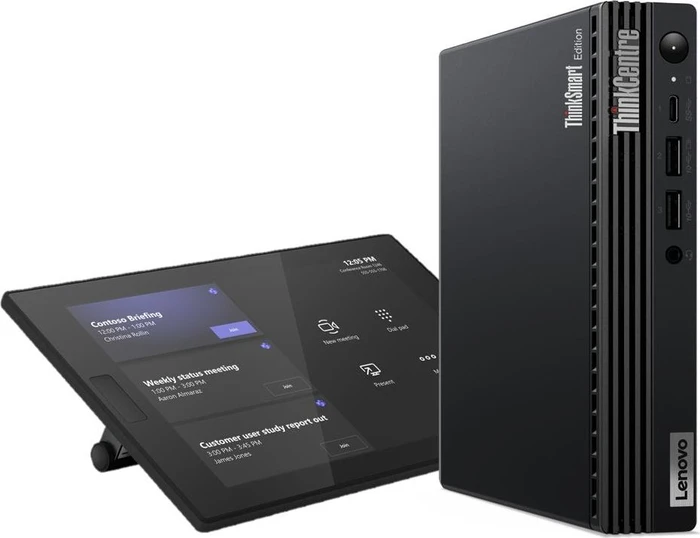 Lenovo ThinkSmart Tiny Kit, Core i3-13100T, 16GB RAM, 256GB SSD, Adreno 650, DE, Videokonferenzsystem