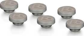 Thermal Grizzly DeltaMate Plug, Verschlussstopfen, G1/4", matt nickel, 6er-Pack