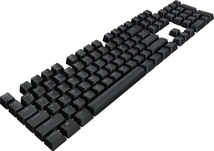 Corsair Pro Keycap Mod Kit, Kunststoff (PBT) Double-Shot, schwarz, 105 Tasten, ISO-DE
