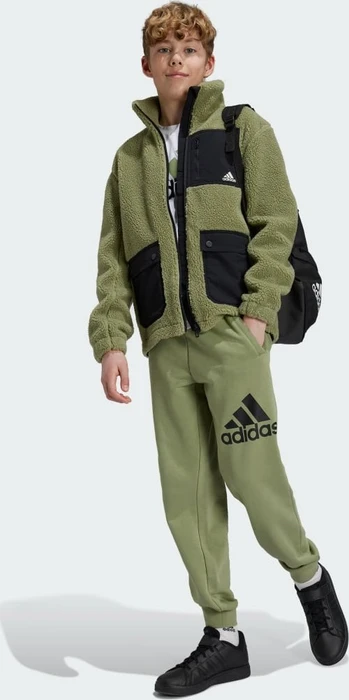 adidas Fleece Funktionsjacke tent green/black (Junior)