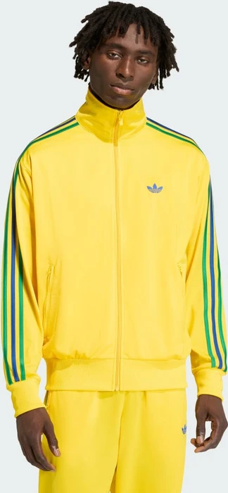 adidas Firebird Track Top Trainingsjacke eqt yellow/green/collegiate royal (Herren)