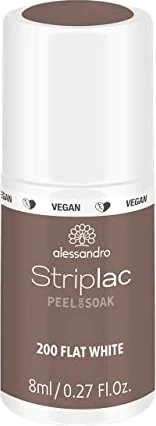 Alessandro StripLac Peel Or Soak Nagellack 200 flat white, 8ml
