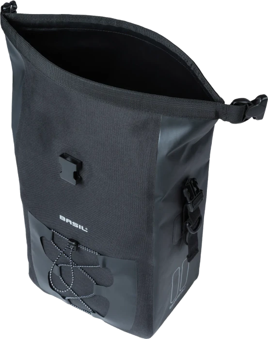 Basil Navigator Waterproof M MIK Hooks Gepäcktasche schwarz