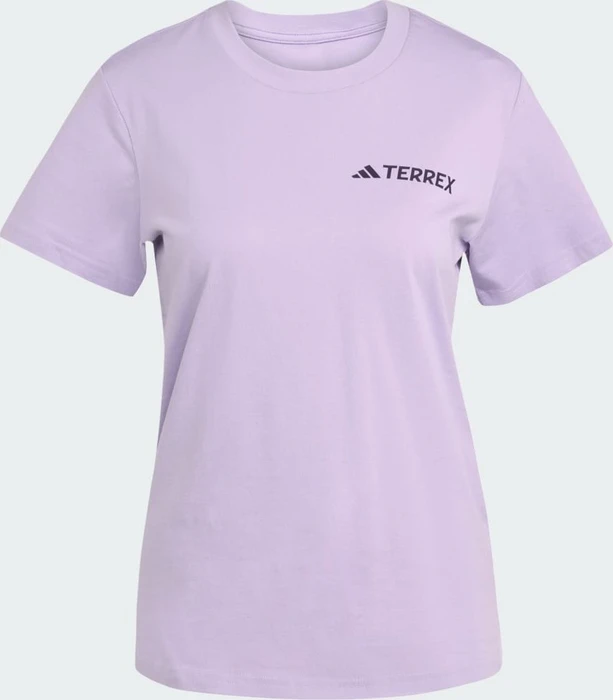 adidas Terrex Graphic T-Shirt kurzarm powder plum (Damen)