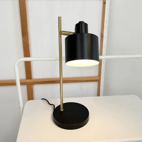 Dyberg Larsen Ocean Tischleuchte schwarz/messing