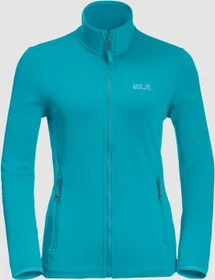 Jack Wolfskin Peak Grid Fleece Jacke dark aqua (Damen)