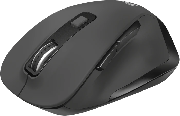 Trust Fyda Rechargeable Wireless Comfort Mouse schwarz, USB