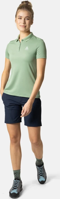 Odlo F-Dry Poloshirt kurzarm loden frost (Damen)