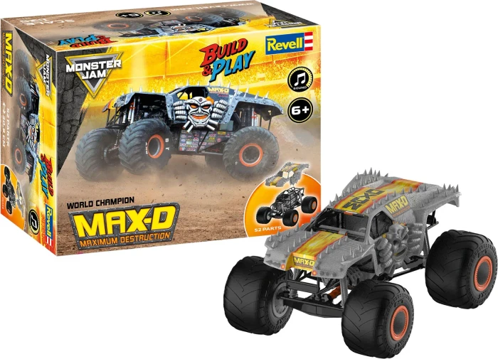 Revell Build & Play Monster Jam Max-D