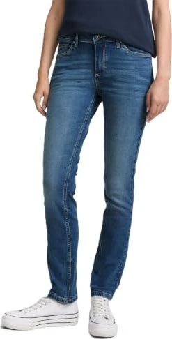 Tom Tailor Lene Slim Jeans clean mid stone blue denim (Damen)