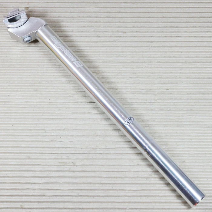 Humpert 25mm/350mm 18mm Setback Sattelstütze silber