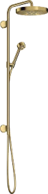 Hansgrohe Axor One Showerpipe 280 1jet Unterputz polished gold optic