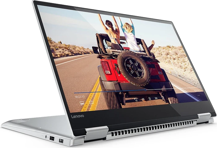 Lenovo Yoga 720-15IKB, Platinum Silver, Core i7-7700HQ, 8GB RAM, 512GB SSD, GeForce GTX 1050, DE