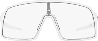 Oakley Sutro matte white/clear to black iridium photochromic
