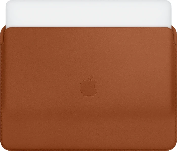 Apple MacBook Air / MacBook Pro 13.3" Lederhülle, Saddle Brown