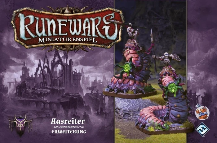 Runewars Miniaturenspiel - Aasreiter Einheit-Erweiterung
