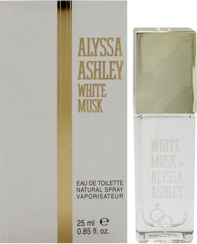 Alyssa Ashley White Musk Eau de Toilette, 25ml