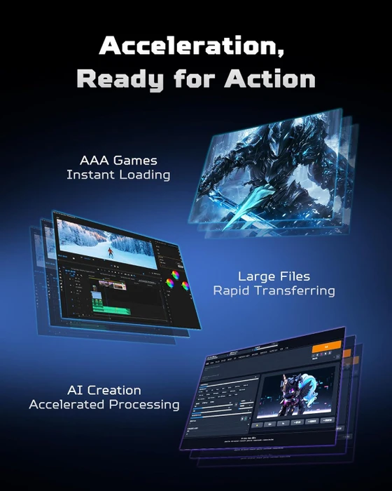 Acer Predator GM6 SSD 2TB, M.2 2280 / M-Key / PCIe 4.0 x4