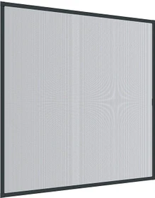 Windhager IS Expert Rahmen Fliegengitterfenster 100x120cm anthrazit