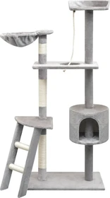 vidaXL Katzen-Kratzbaum, 150cm, beige/grau