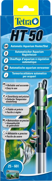 Tetra Tetratec HT 50, Aquarien-Regelheizer, 50W