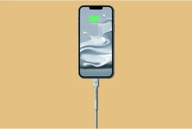 Fresh 'n Rebel USB-A to Lightning Cable 2.0m Dusky Blue