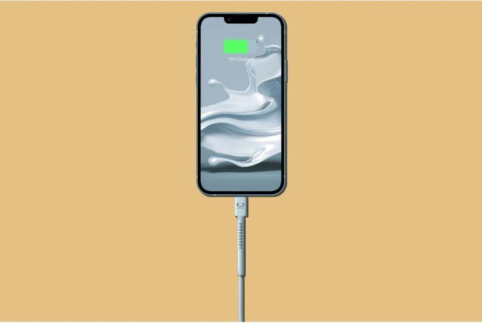 Fresh 'n Rebel USB-A to Lightning Cable 2.0m Dusky Blue