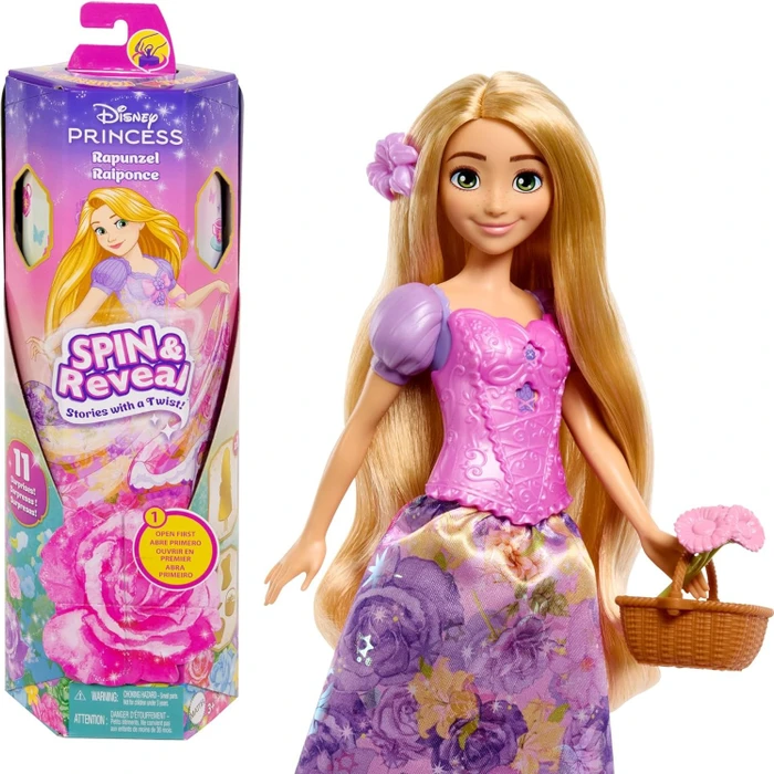 Mattel Disney - Prinzessin - Spin & Reveal - Rapunzel