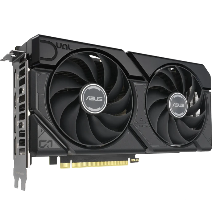 ASUS Dual Radeon RX 7600 XT OC, DUAL-RX7600XT-O16G, 16GB GDDR6, HDMI, 3x DP