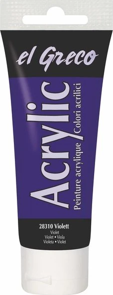 Kreul el Greco Acrylic Ink Acrylfarbe, violett, 75ml