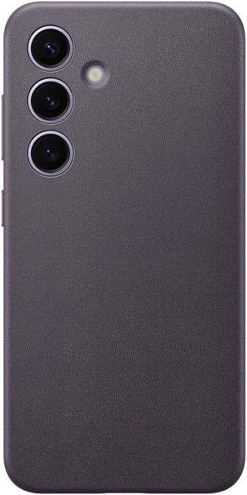 Samsung Hochuen Vegan Leather Case für Galaxy S24 dark violet
