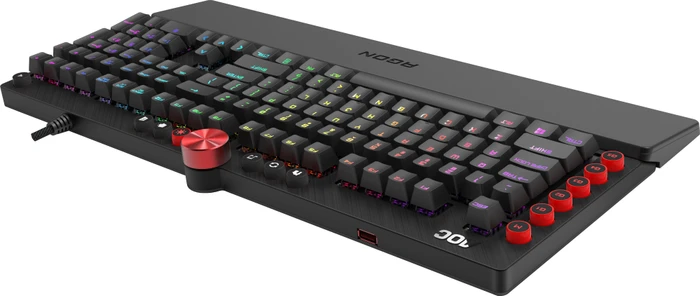 AOC AGON AGK700, LEDs RGB, schwarz, MX RGB RED, USB, DE