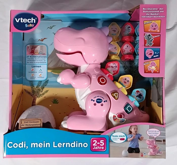 VTech Codi mein Lerndino rosa (80-518754)