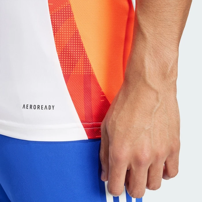 adidas Tiro 24 Competition Trainings Trikot kurzarm white/app solar red (Herren)
