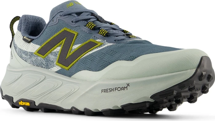 New Balance Fresh Foam X Hierro v9 Gore-Tex shadow blue/sea moss (Herren)