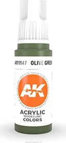 AK-Interactive 3rd Gen Acrylic Colors Acrylic Modelling Colors olive green, 17ml