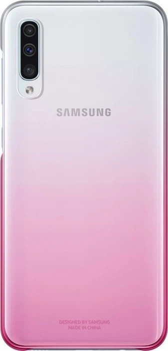 Samsung Gradation Cover für Galaxy A50 pink