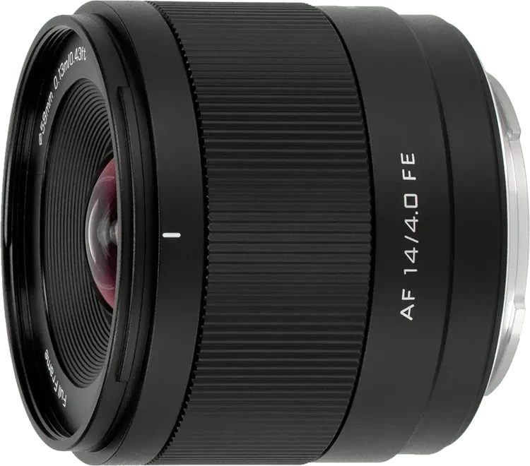 14mm Groothoeklens Sony VILTROX AF 14 Mm F4.0 Air FE