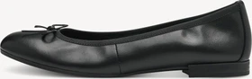 Tamaris Leder Ballerina schwarz (Damen)