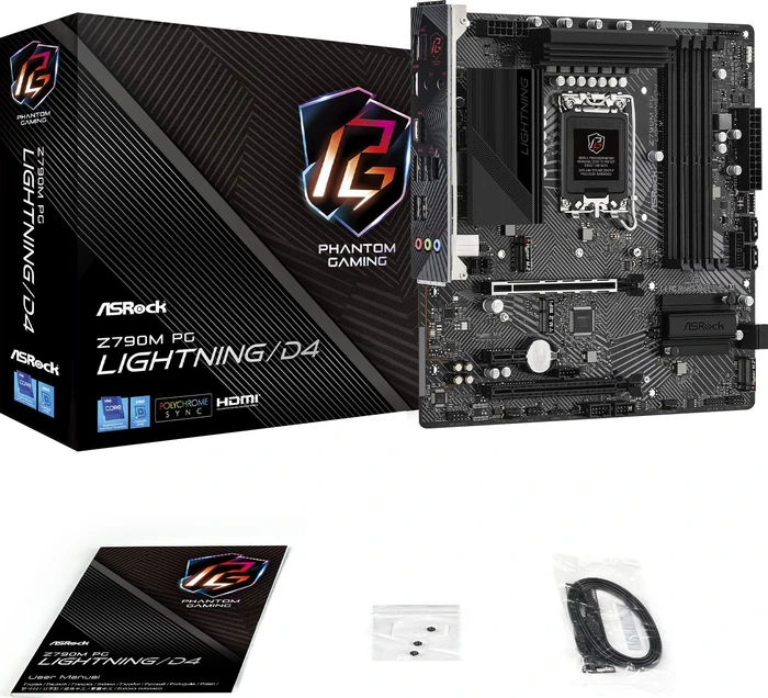ASRock Z790M PG Lightning D4 (Intel 1700)