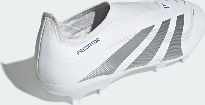 adidas Predator League Laceless MG cloud white/silver metallic/bright royal
