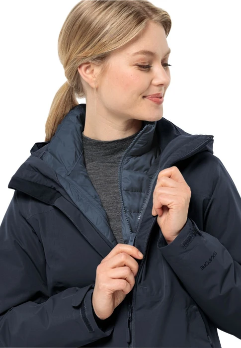Jack Wolfskin Pilvi Down Funktionsjacke midnight sky (Damen)