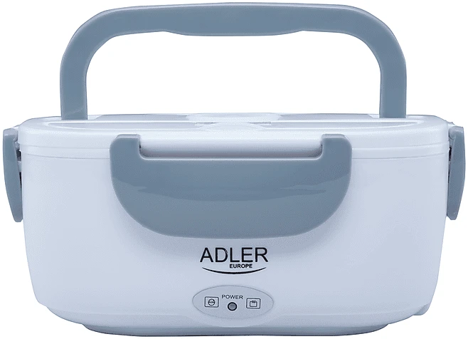 Adler AD 4474b Elektrische Lunchbox weiß/grau